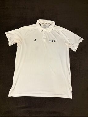 Vivint Powder White Knocking Polo Winter '25